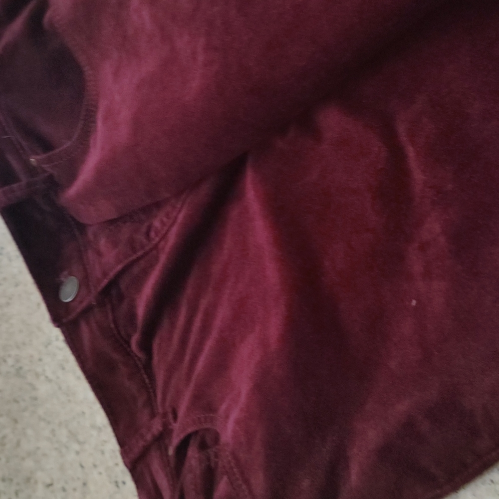 ANN TAYLOR VELVET JEANS
